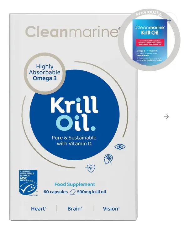 CleanMarine Krill Oil Omega 3