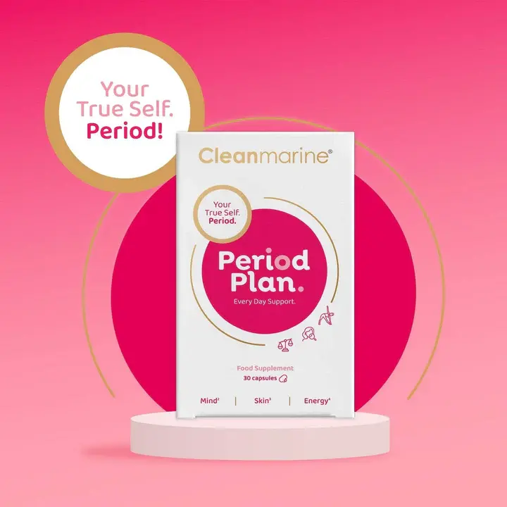Cleanmarine Period Plan - 30 x 600mg Marine Gelcaps