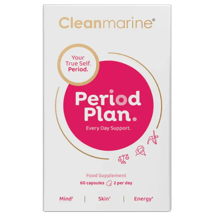 Cleanmarine Period Plan - 60 x 600mg Marine Gelcaps