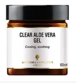 Clear Aloe vera gel 60ml Amphora Aromatics