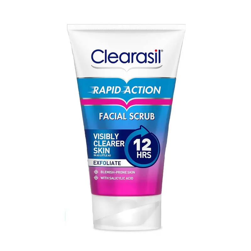 Clearasil Rapid Action Acne Exfoliating Face Scrub 2% - 125ml