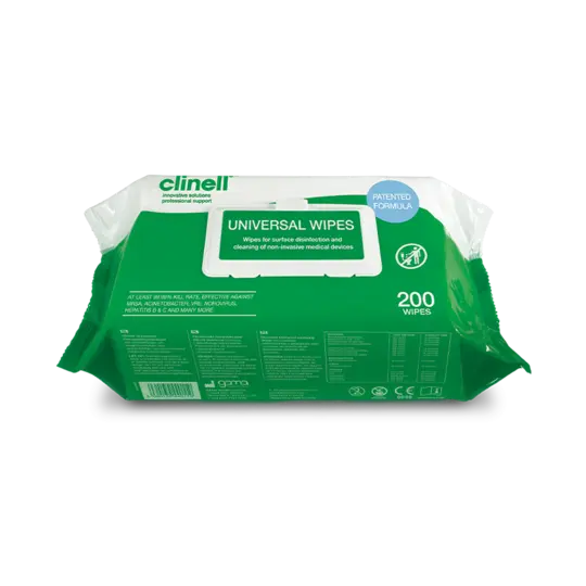 Clinell Universal Wipes (Pack of 200)