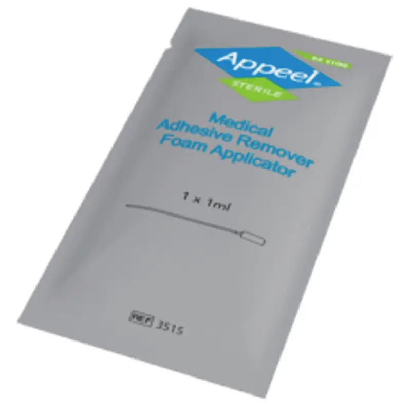 CliniMed Appeel Sterile Medical Adhesive Remover Foam Applicator 1ml (Code