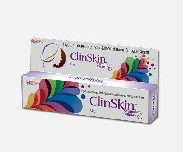 Clinskin Cream for Melasma – Hydroquinone, Tretinoin & Mometasone | 15g