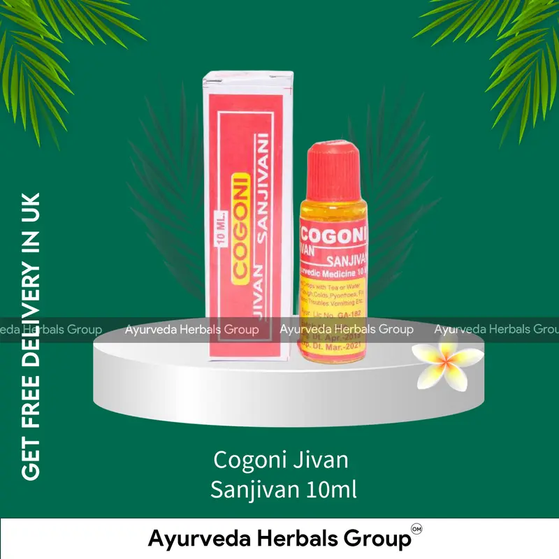 Cogoni Jivan Sanjivan 10ml - Ayurvedic and Herbal Product | Authentic Ayurveda UK