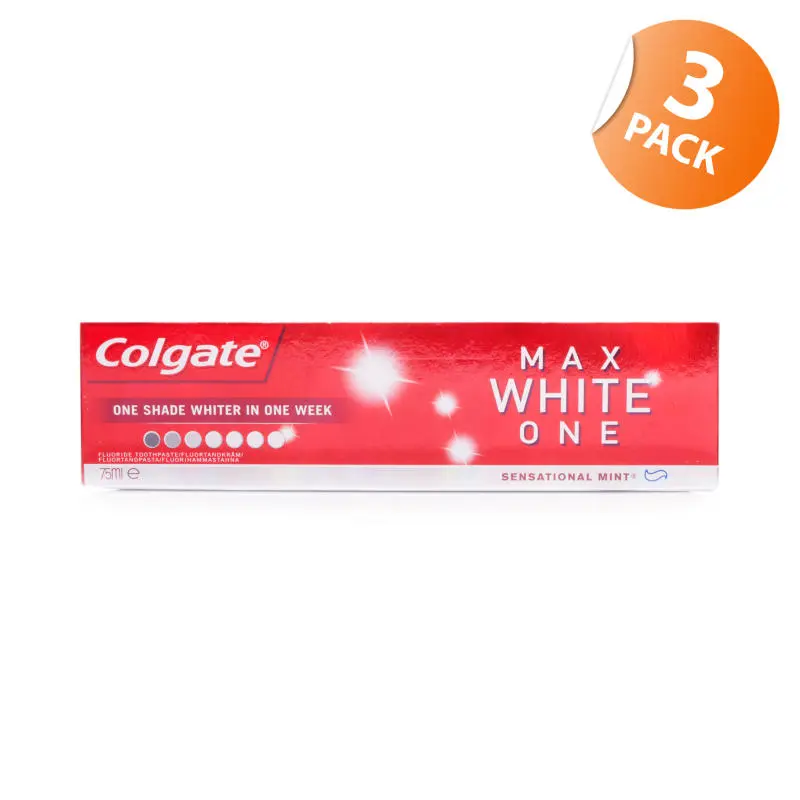 Colgate Max White One Toothpaste - Triple Pack