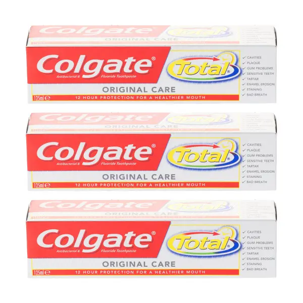 Colgate Total Original Care Toothpaste - Triple Pack