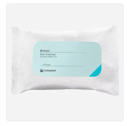 Coloplast Brava® Skin Cleanser Wipes (Code
