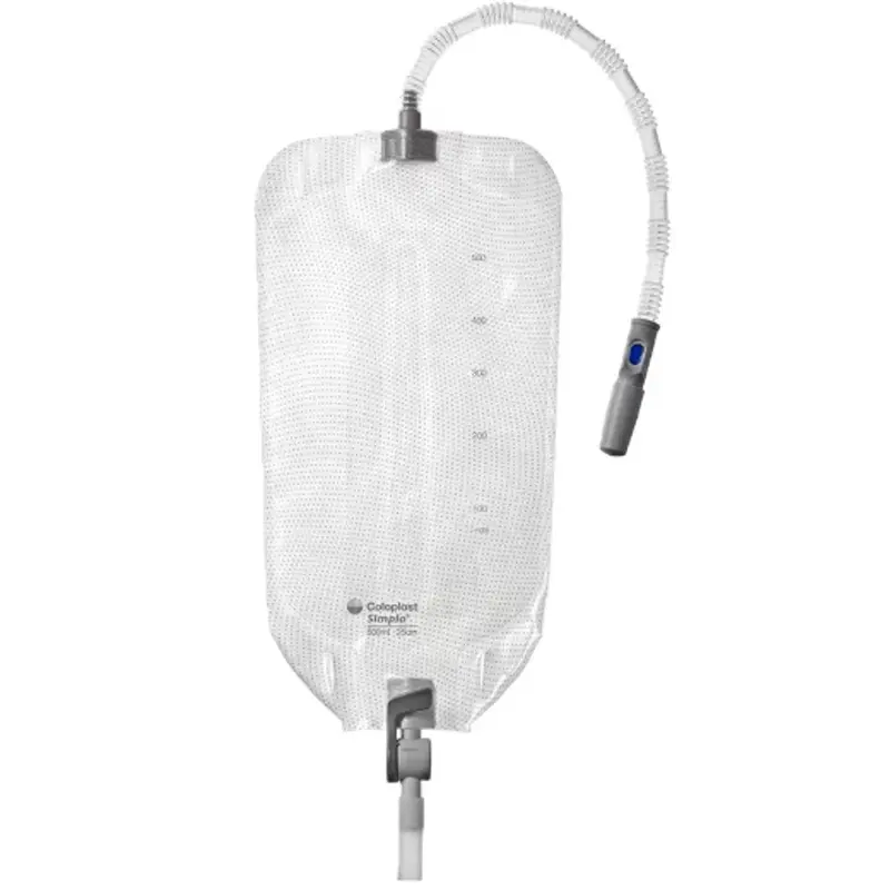 Coloplast Simpla® Plus Sterile Leg Bags – 350ml, 500ml & 750ml – Pack of 10