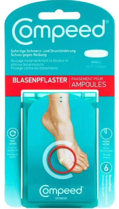 Compeed anti -grinding sticker BLISTER Compeed Blister Small, 6 ST.