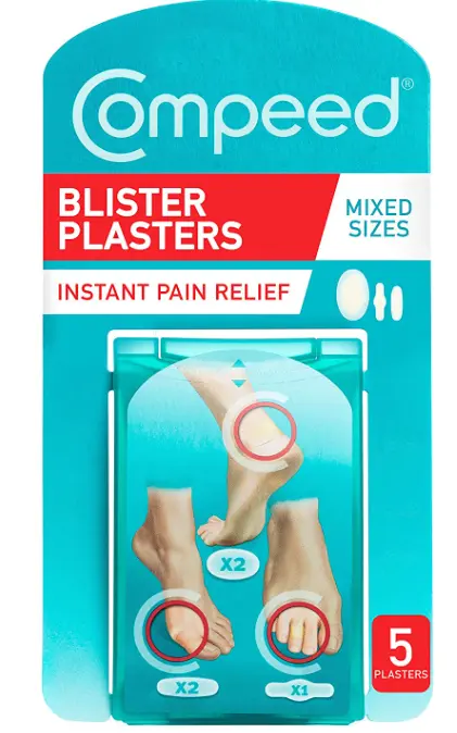 Compeed Blister Plasters Mixed Sizes - 5 Plasters