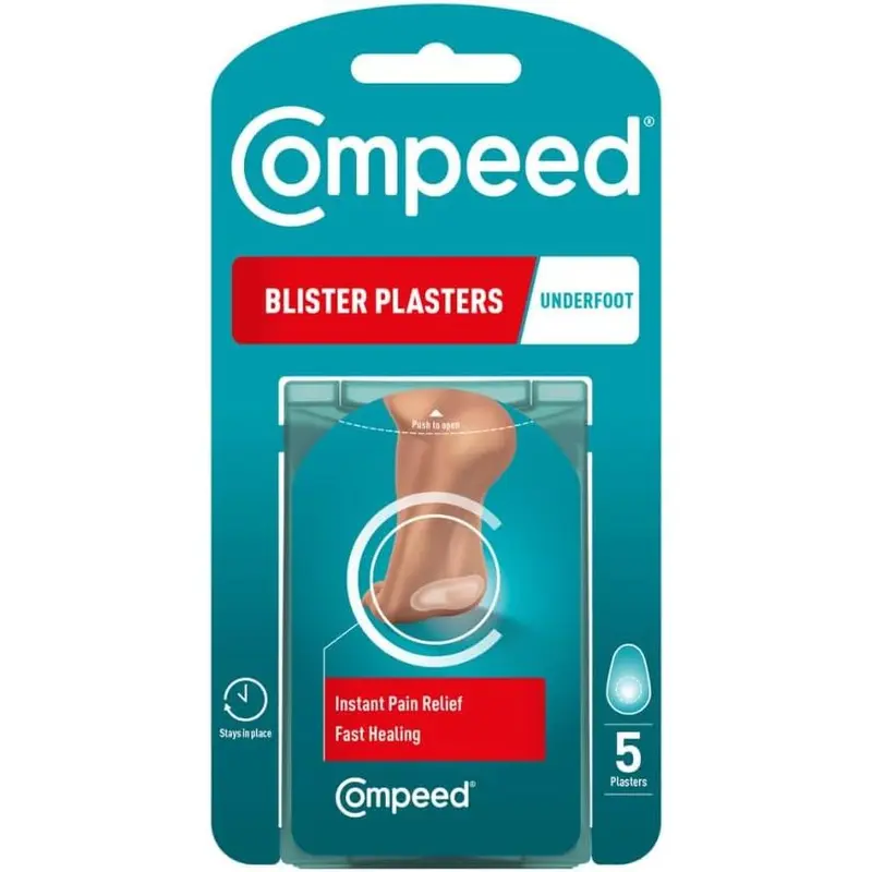 Compeed Sports Underfoot Blister Plasters - Pack of 5