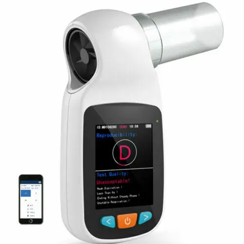 CONTEC Digital Spirometer SP70B Lung Breathing Diagnostic Vitalograph Spirometry + Software