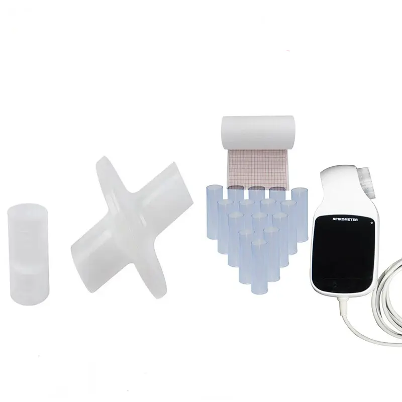 CONTEC Disposable Spirometer Mouthpiece Printing Paper Spirometer Filter Probe For SP100\SP10\SP10W\SP70B\SP80B Digital Spirometer