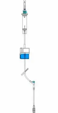 Control-A-Flo Solution Administration Set with Needle Y-site