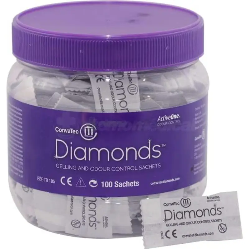 ConvaTec Diamonds Gelling & Odour Control Sachets (Code