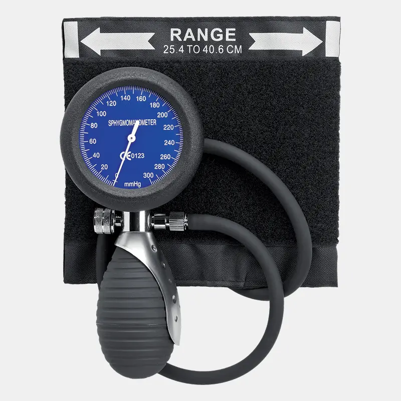 Coral Shock Proof Aneroid Sphygmomanometer Palm Held