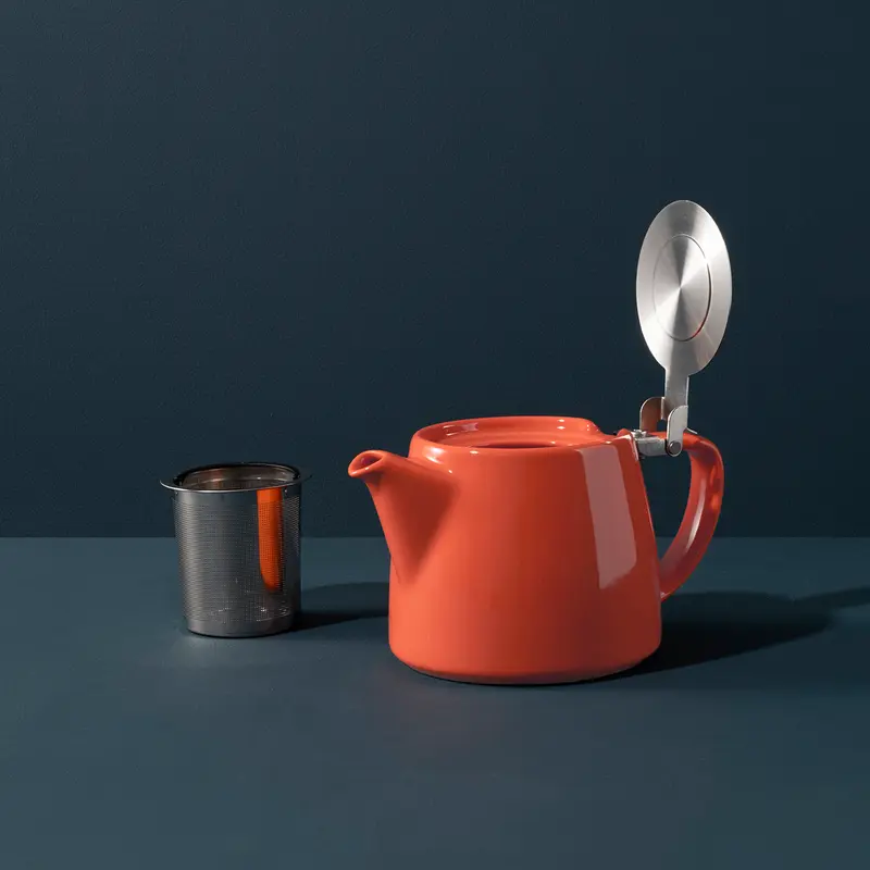 Coral Stump Teapot