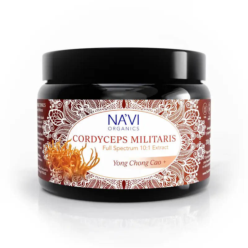 Cordyceps Militaris Extract · Full Spectrum · Pure & Potent