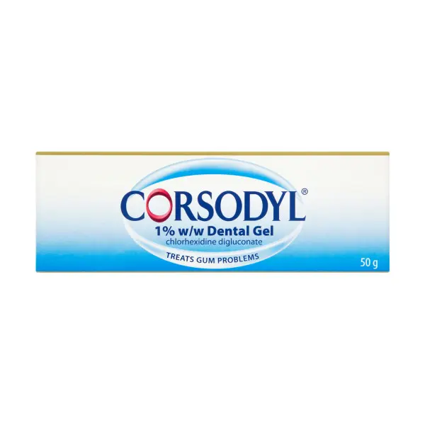 Corsodyl 1% W/W Gum Problem Treatment Dental Gel