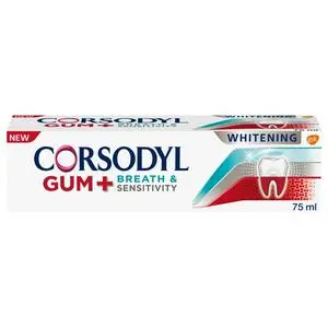 Corsodyl Gum + Breath & Sensitivity Toothpaste 75ml (A)