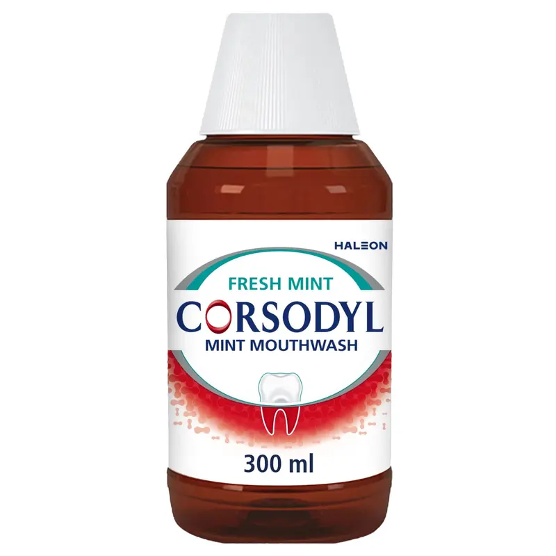Corsodyl Mint Mouthwash 0.2% 300ml