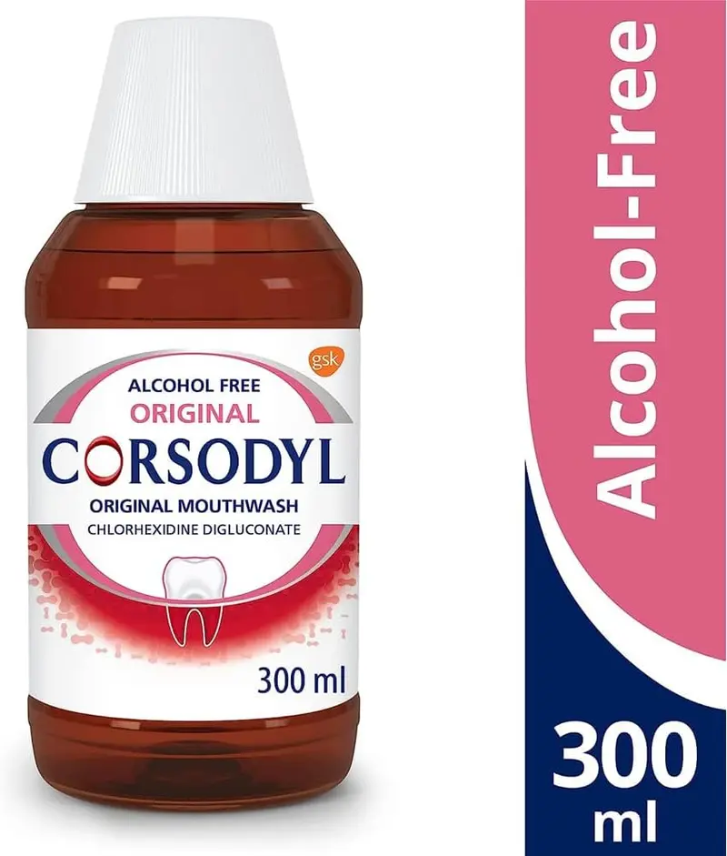 Corsodyl Original Mouthwash 0.2% Alcohol Free – 300ml