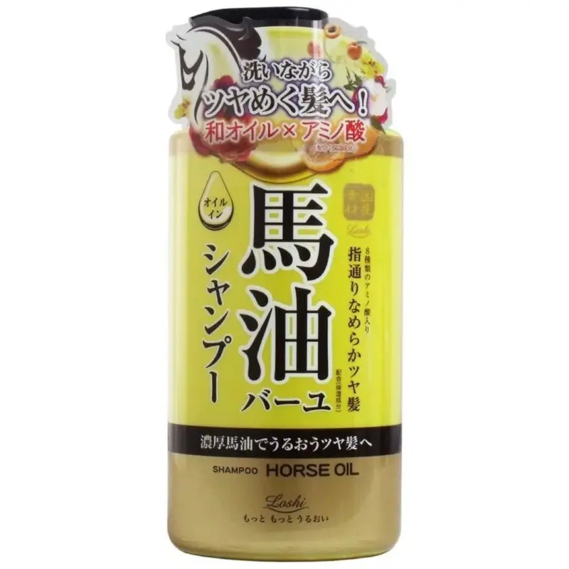 Cosmetex Roland - Loshi Horse Oil Shampoo 600ml.