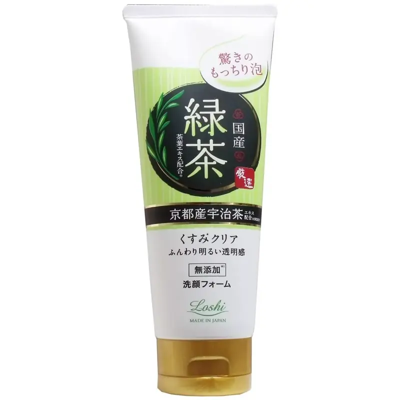 Cosmetex Roland - Organic Whipped Facial Foam Wash, Green Tea 120g.