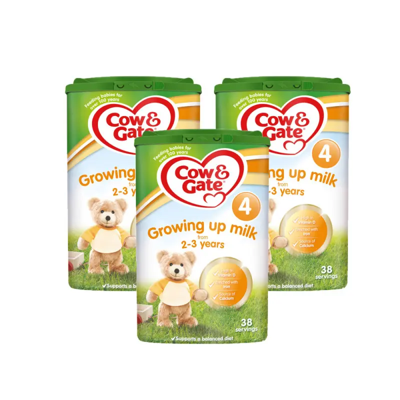 Cow & Gate 4 Growing Up Milk Formula Triple Pack