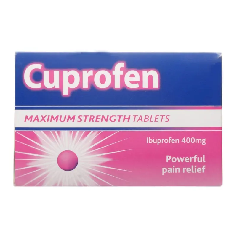 Cuprofen Tablets - Ibuprofen 400mg (P)