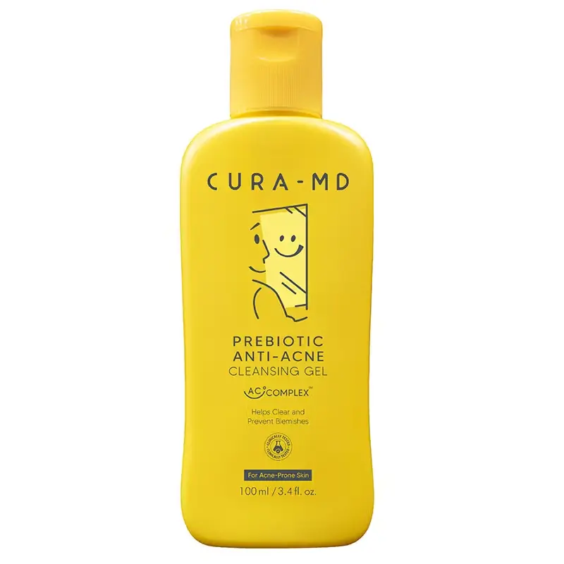 CURA-MD - Prebiotic Anti-Acne Cleansing Gel 100ml.