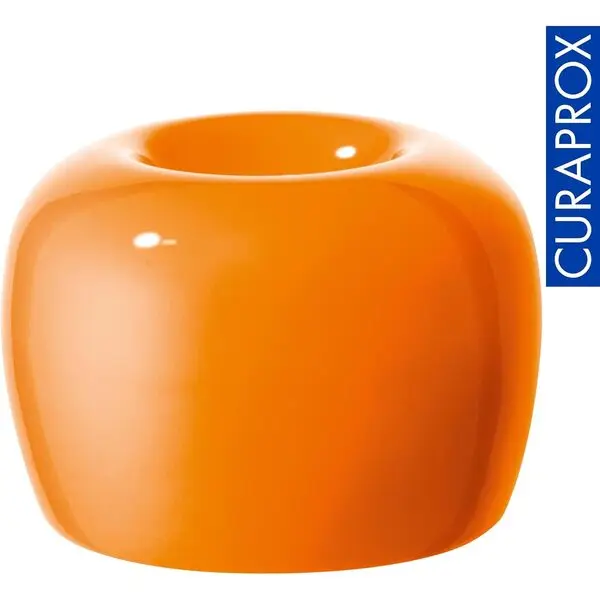 Curaprox Ceramic Toothbrush Holder - Orange