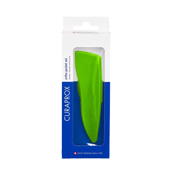 Curaprox Ortho Pocket Kit - Orthodontic interdental brush kit with holder
