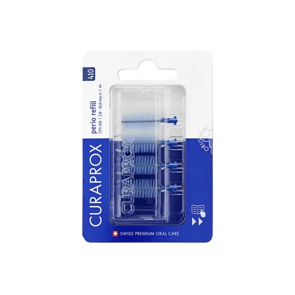 Curaprox Perio Interdental Refill - Deep Sky Blue - pack of 4