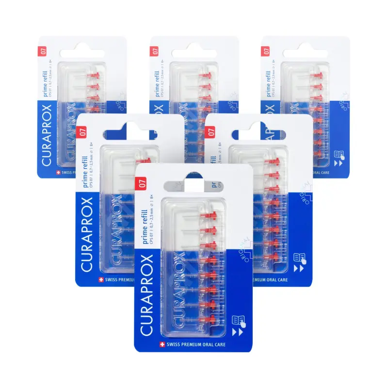 Curaprox Prime Red CPS07 - 6 Pack