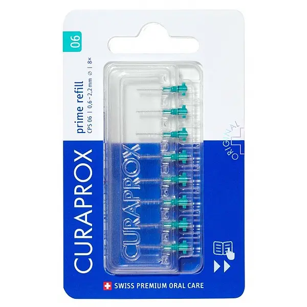 Curaprox Prime Refill Interdental Brushes CPS06