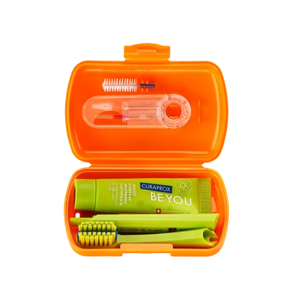 Curaprox Travel Set Ortho - Orange