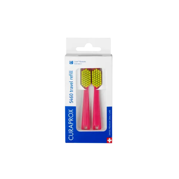 Curaprox Travel Set Replacement Toothbrush Heads - pack of 2 heads