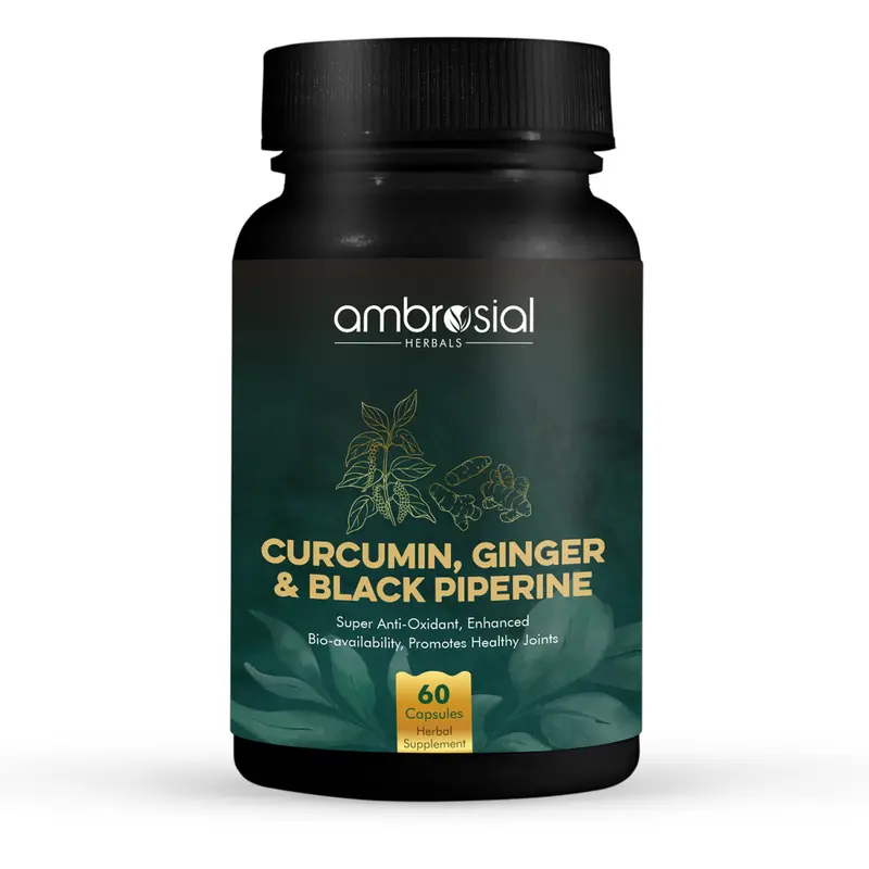 Curcumin, Ginger & Black Piperine