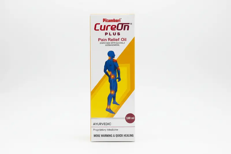 Cure On Plus Herbal Oil for Muscular and Joint Severe Pain Relief