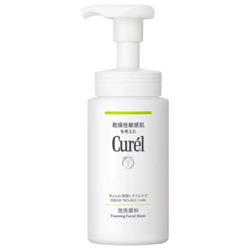 Curel - Curél Sebum Trouble Care Sebum Care Foaming Facial Wash 150ml.