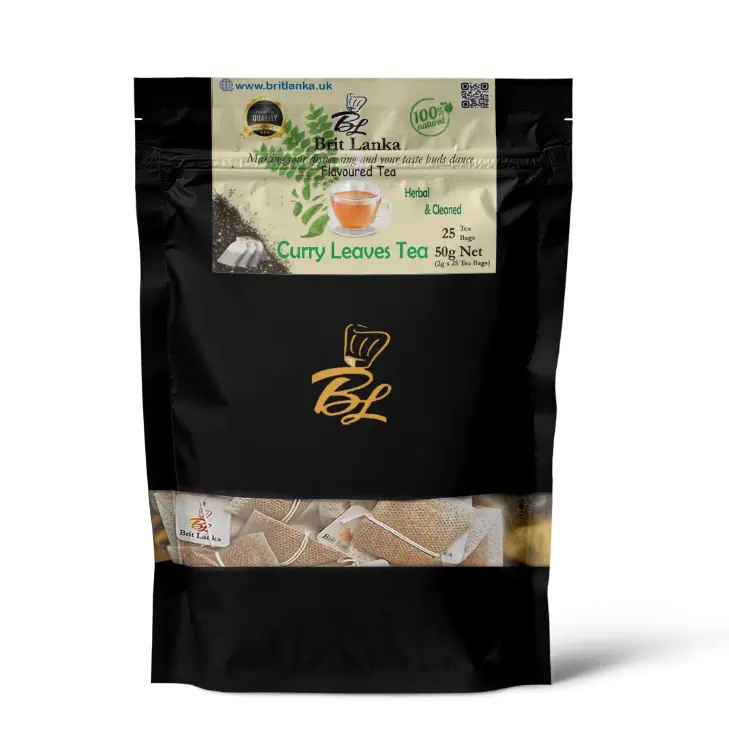 Curry Leaves Flavour Tea – Natural Herbal Tea | Brit Lanka