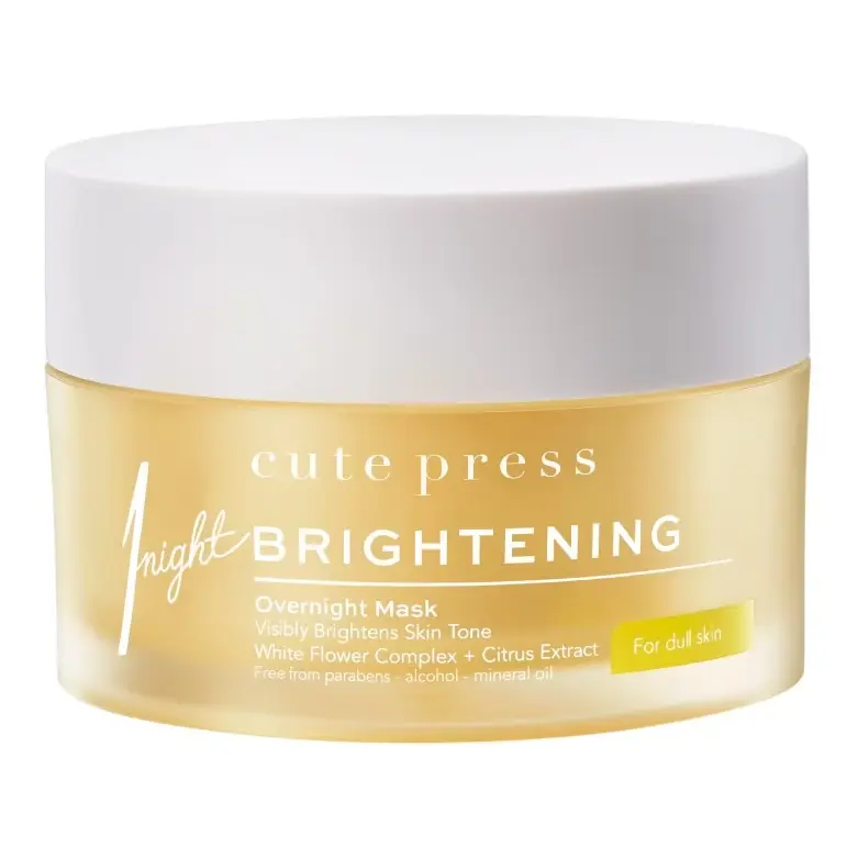 Cute Press - 1 Night Brightening Overnight Mask 50g.
