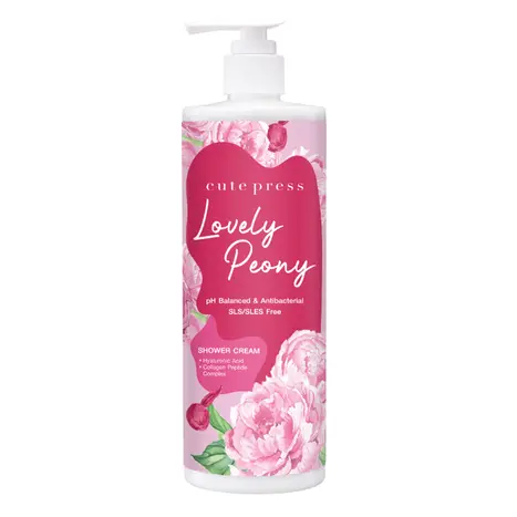 Cute Press - Lovely Peony Shower Cream 490ml.