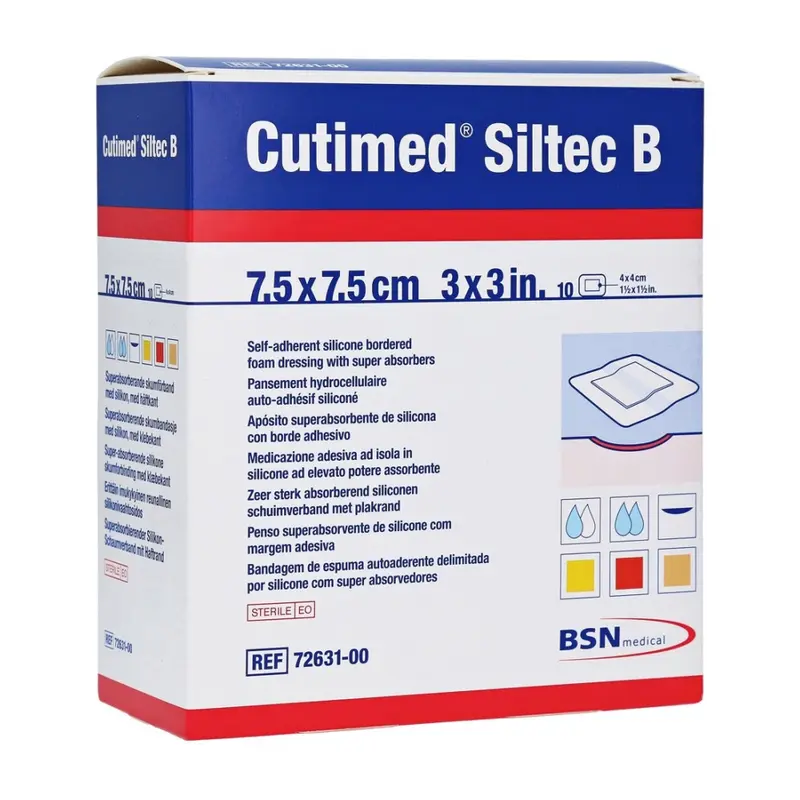 CutimedĀ® SiltecĀ® B Dressings