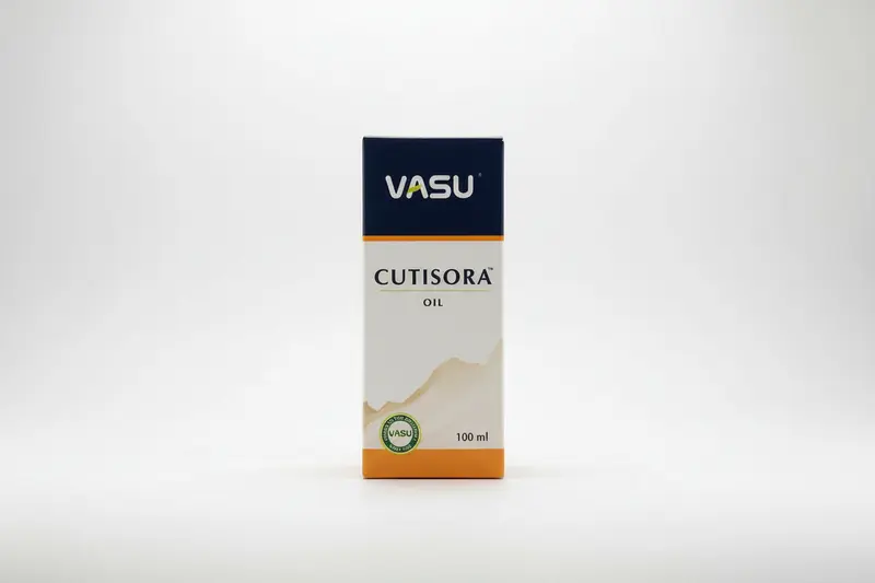 Cutisora oil 100ml renown for reducing scaling, erythema and thickening of skin