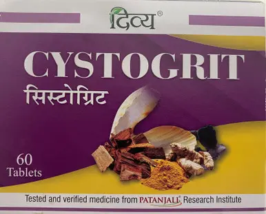 Cystogrit Tablets – Ayurvedic Support for Cysts, Abnormal Growth & Vitality (60 Tablets)