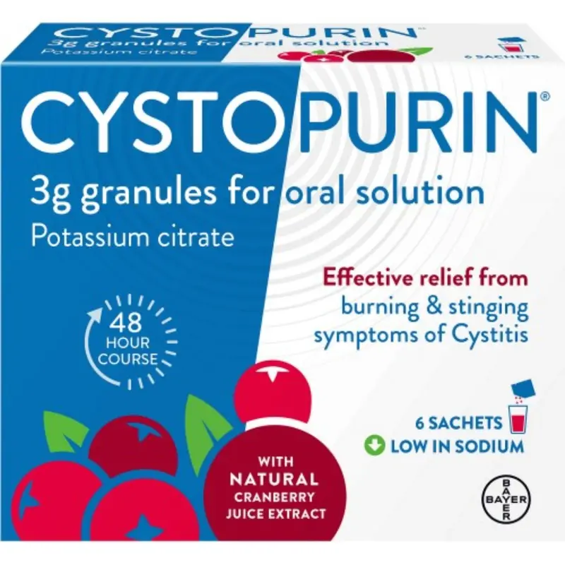 Cystopurin Granules Sachets 6s