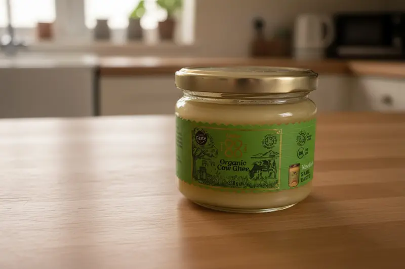 Dabur Organic Ghee – 230g From Grass-Fed Organic Cows